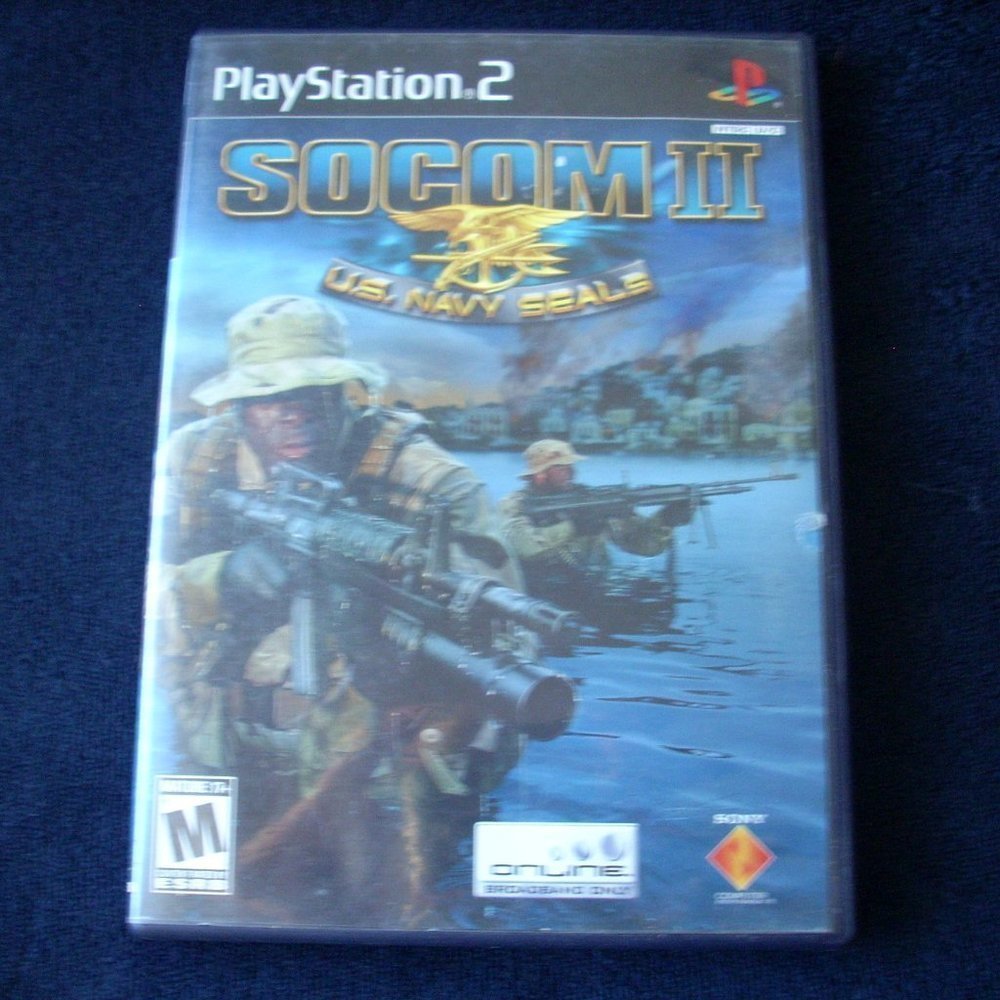 ❤️ SOCOM 11 US Navy Seals Play Station 2 Game Sony 2003
